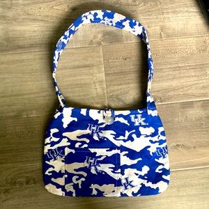 University of Kentucky UK Blue Camouflage Tote Bag